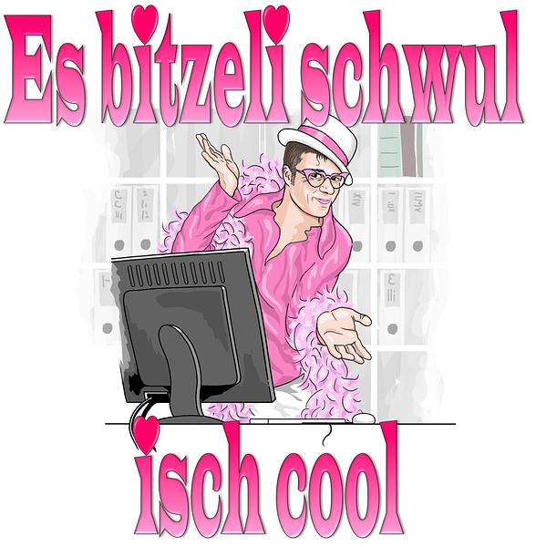 Es bitzeli schwul isch cool